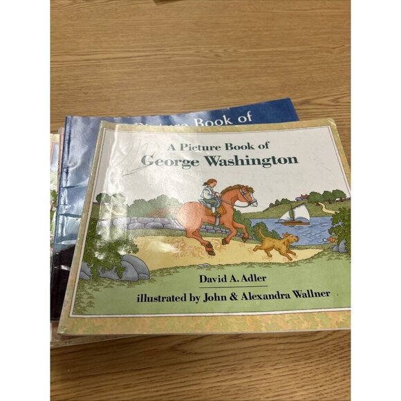 Lot of 15 David Adler Picture Book Biography History Classroom Homeschool Set - Picture 11 of 14